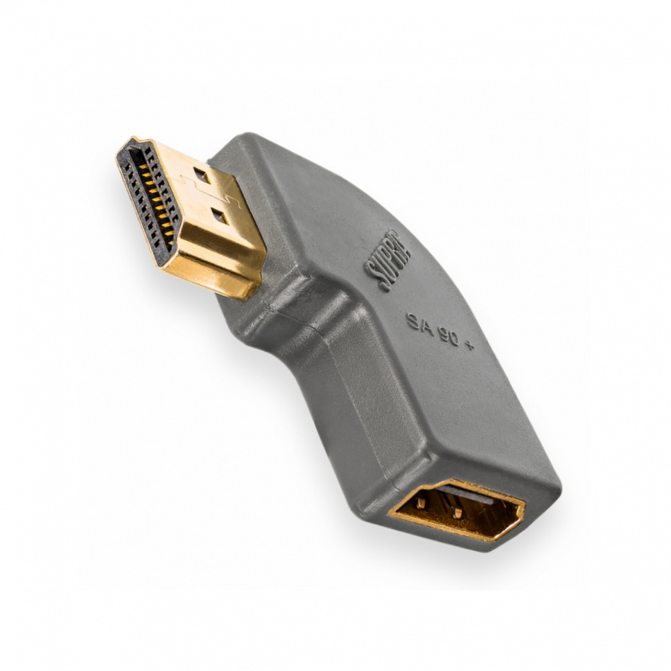Supra SA90+ Vinklad HDMI-adapter, höger
