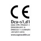 Supra Skyflex 4x4.0 FRHF högtalarkabel, lösmeter svart Supra Skyflex 4x4.0 FRHF högtalarkabel, lösmeter svart