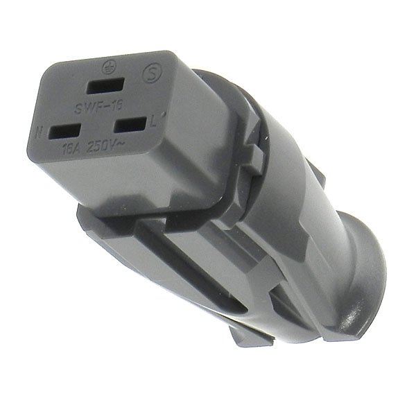 Supra LoRad SWF-16 strömkontakt, hona, 16 Ampere