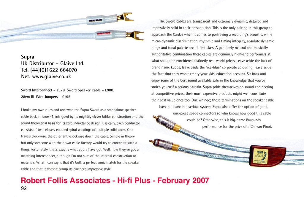 Supra Sword Combicon Single-Wire Center