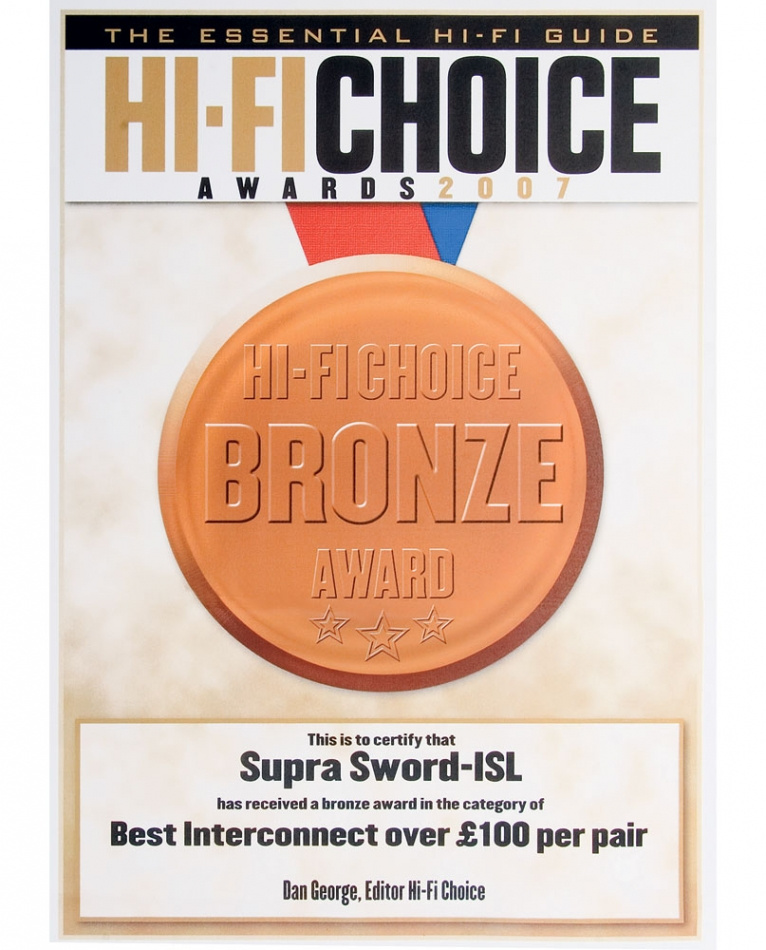 Supra Sword-ISL RCA ljudkabel