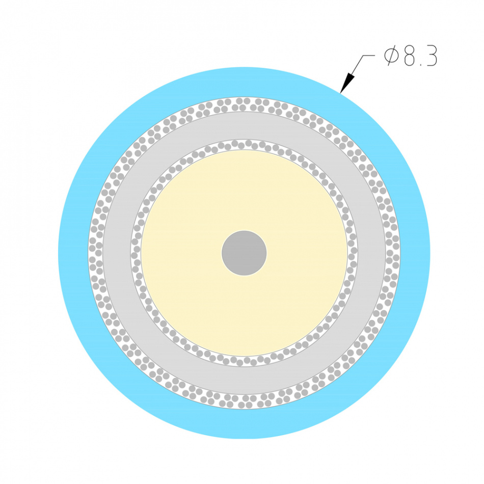 Supra Trico Coaxial S/PDIF RCA ljudkabel