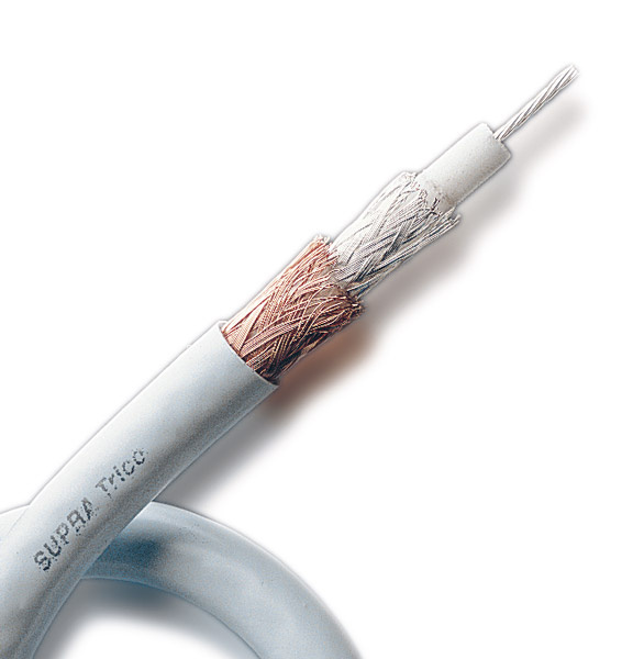 Supra Trico Coaxial 75 Ohm kabel, lösmeter