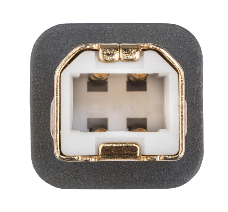 Supra USB 2.0 A-B, USB-kabel Isblå