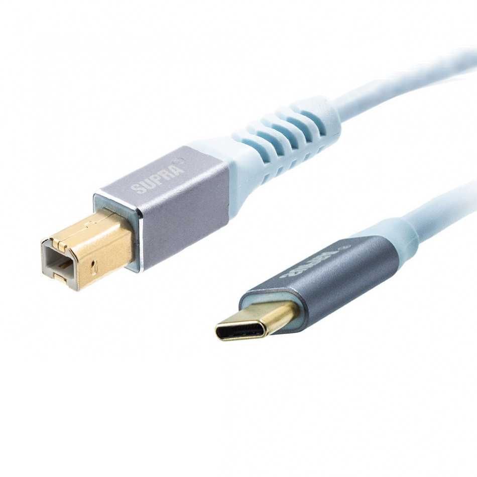 Supra USB 2.0 C-B, High Speed USB-kabel