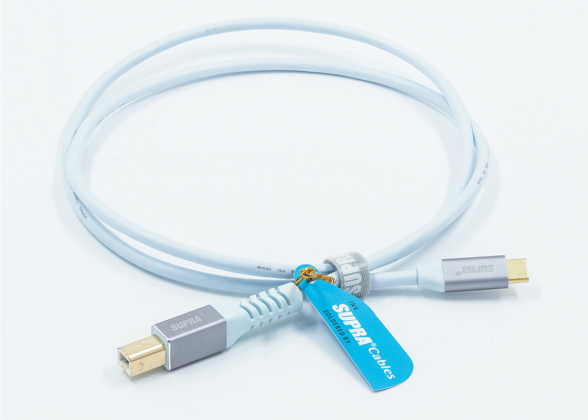 Supra USB 2.0 C-B, High Speed USB-kabel