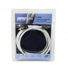 Supra Y-Link, subwooferkabel 2 meter, vit Supra Y-Link, subwooferkabel 2 meter, vit