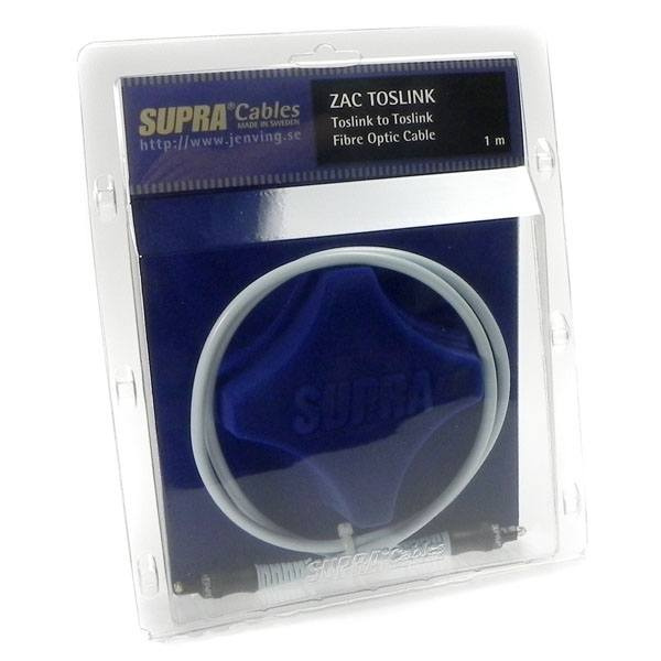 Supra ZAC optisk ljudkabel Toslink