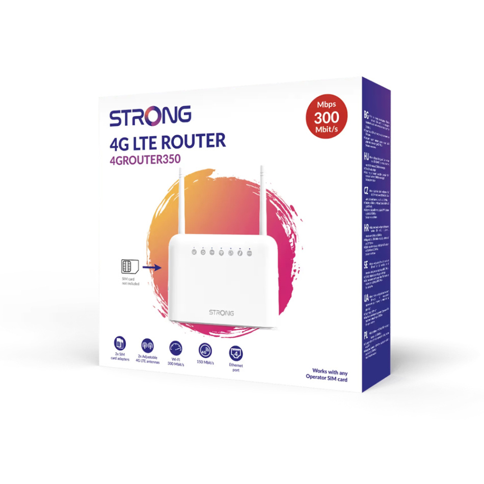 Strong Router 350 trådlös 4G LTE Router 300 Mbit/s