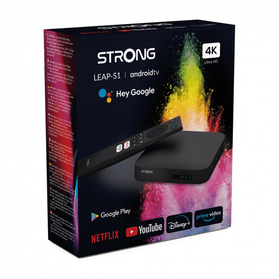 Strong LEAP-S1 mediaspelare med Android-TV