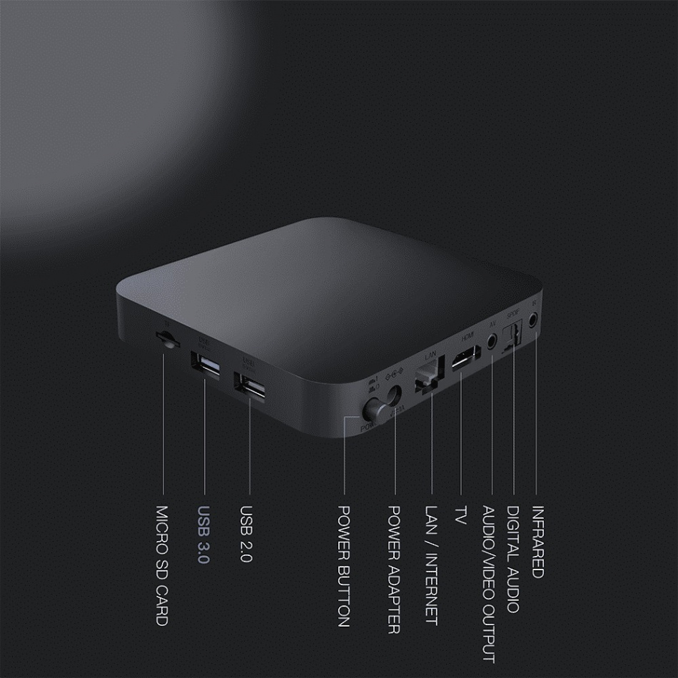 Strong LEAP-S1 mediaspelare med Android-TV