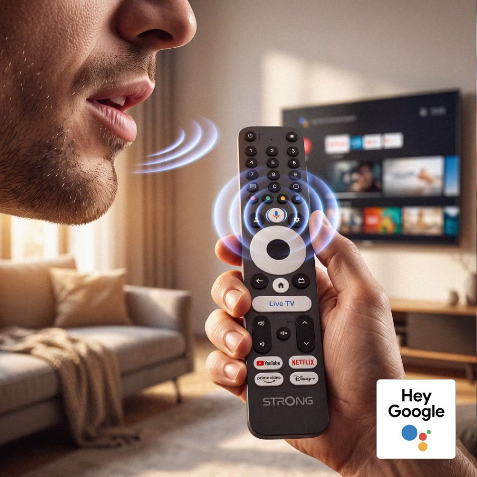 Strong LEAP-S4, 4K-streamingbox med Google TV