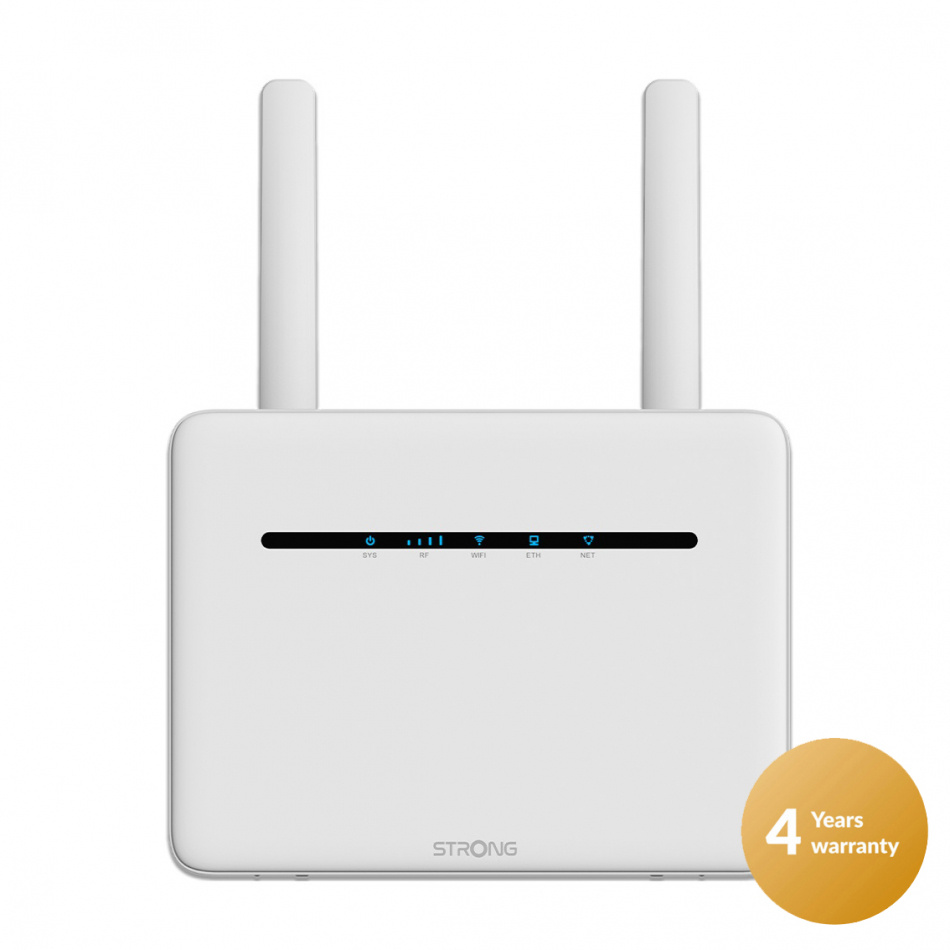 Strong Router 1200 trådlös Dual-band 4G+ LTE Router 1200 Mbit/s