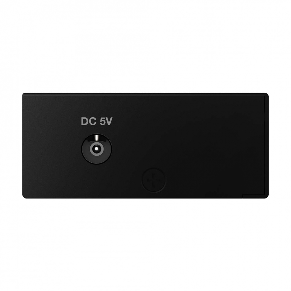 Strong SW5000M 5-Port Gigabit Metal Network Switch, svart