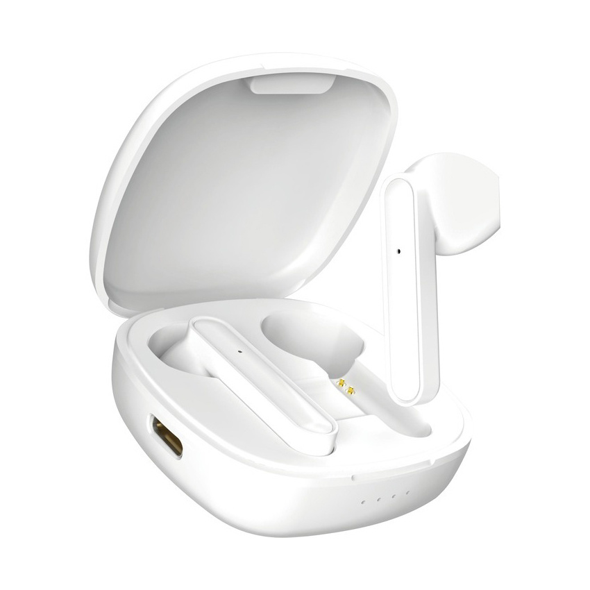 Muvit Polar trådlösa in-ear hörlurar, vita