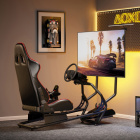 LogiLink Racing Cockpit, racingstol med skärmfäste 32-50 tum LogiLink Racing Cockpit, racingstol med skärmfäste 32-50 tum