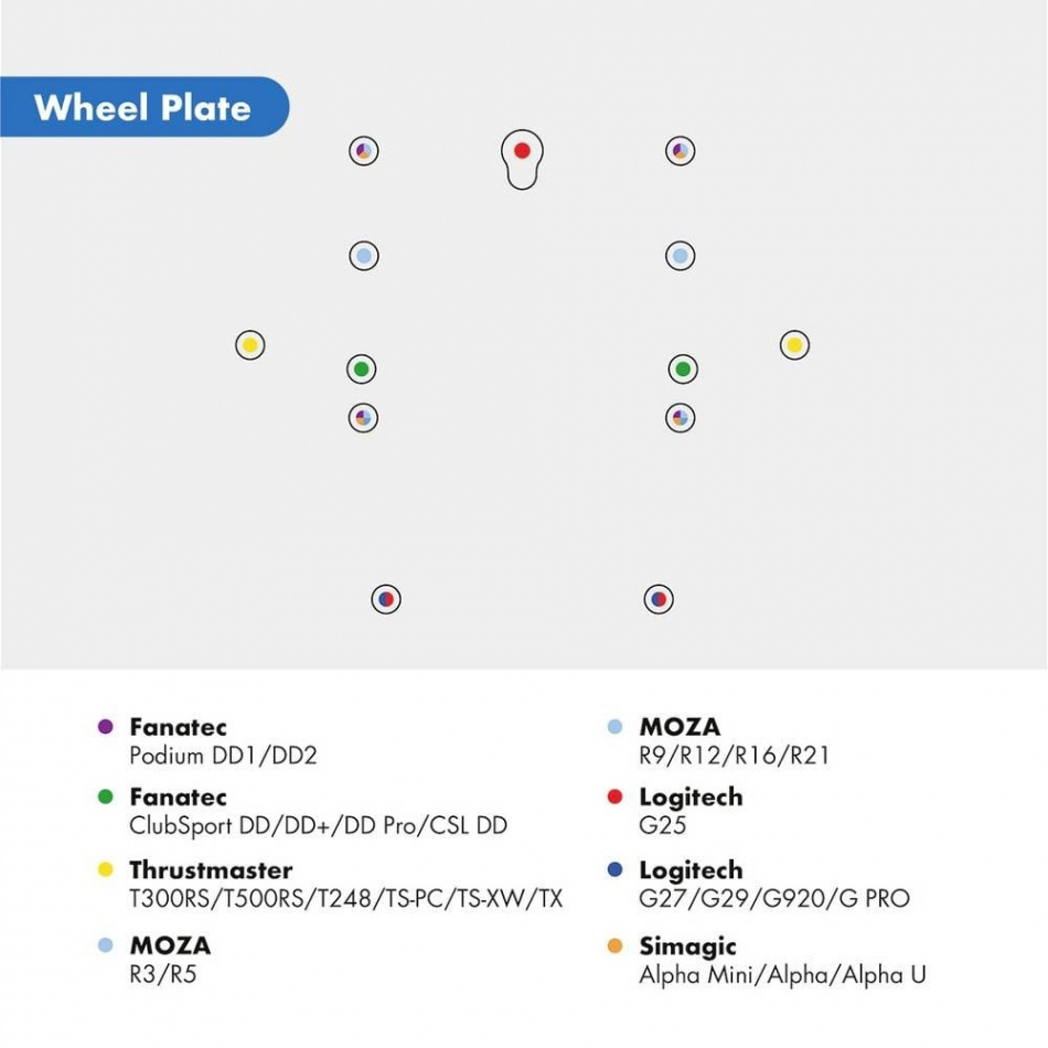 LogiLink Racing Cockpit, racingstol med skärmfäste 32-50 tum