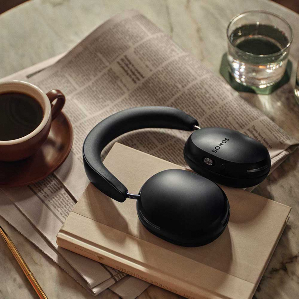 Sonos Ace over-ear hörlurar med brusreducering & Dolby Atmos, svarta