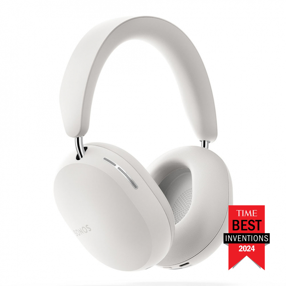 Sonos Ace over-ear hörlurar med brusreducering & Dolby Atmos, vita