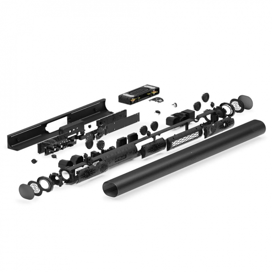 Sonos Arc Ultra soundbar med Dolby Atmos, AirPlay 2 & röststyrning, svart