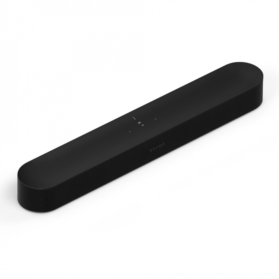 Sonos Beam (gen 2) soundbar med Dolby Atmos, AirPlay 2 & röststyrning, svart
