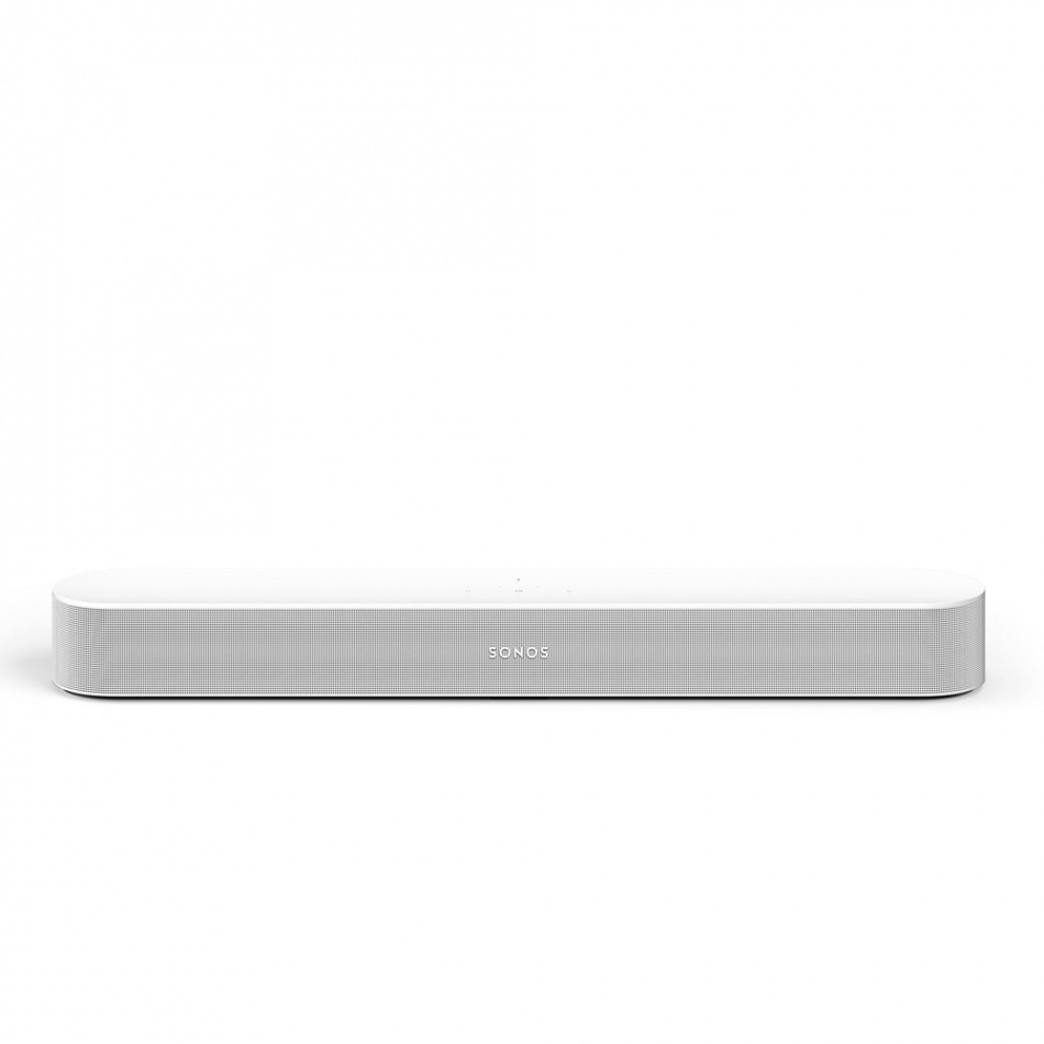 Sonos Beam (gen 2) soundbar med Dolby Atmos, AirPlay 2 & röststyrning, vit