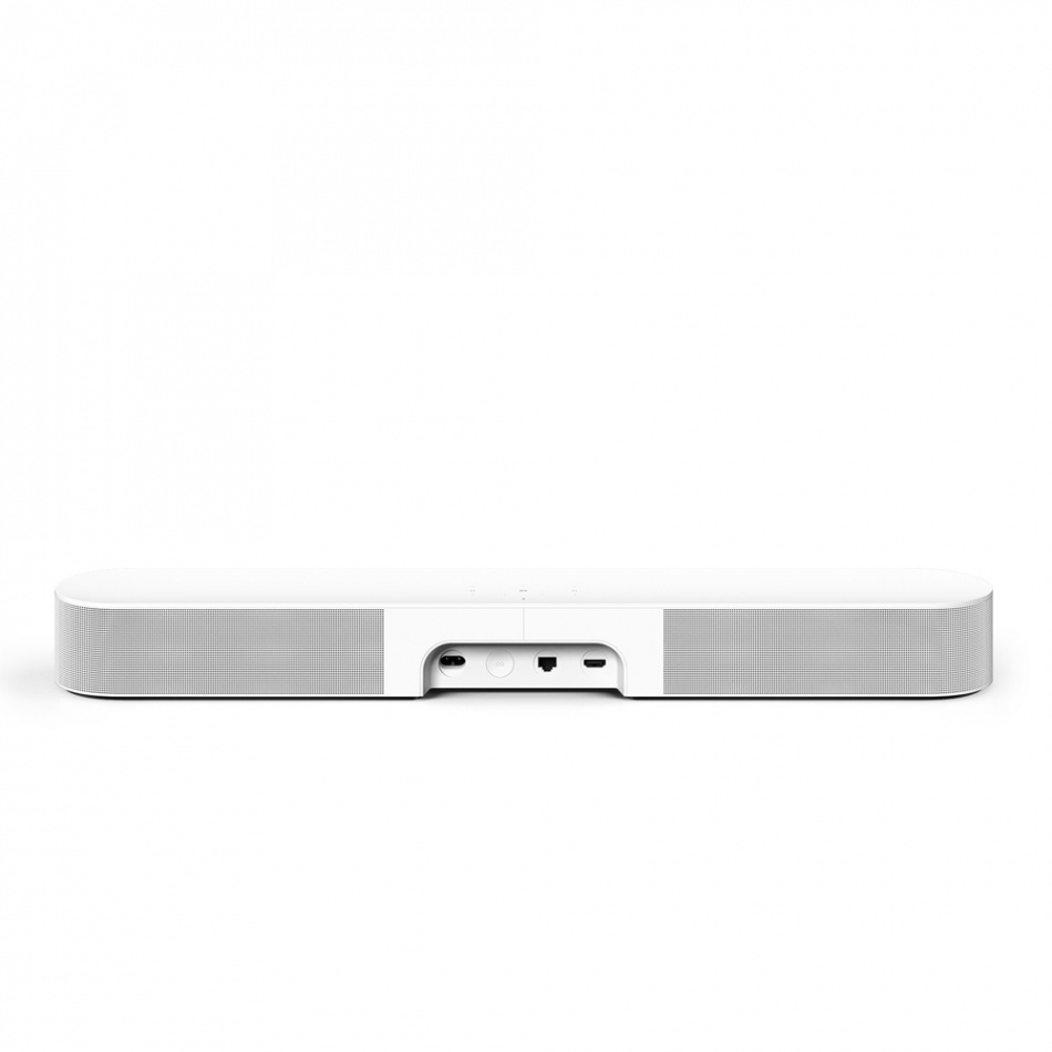 Sonos Beam (gen 2) soundbar med Dolby Atmos, AirPlay 2 & röststyrning, vit