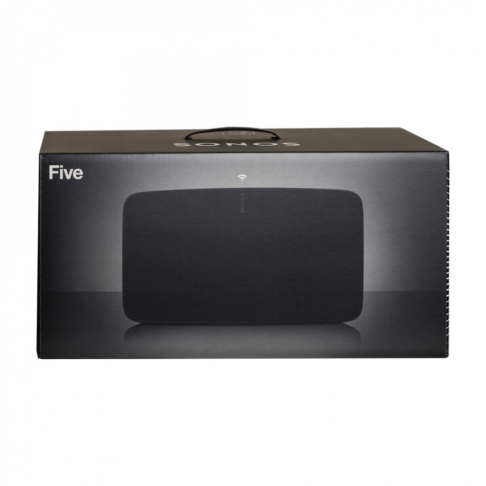 Sonos Five Wifi-högtalare med AirPlay 2 & fukttålig design, svart