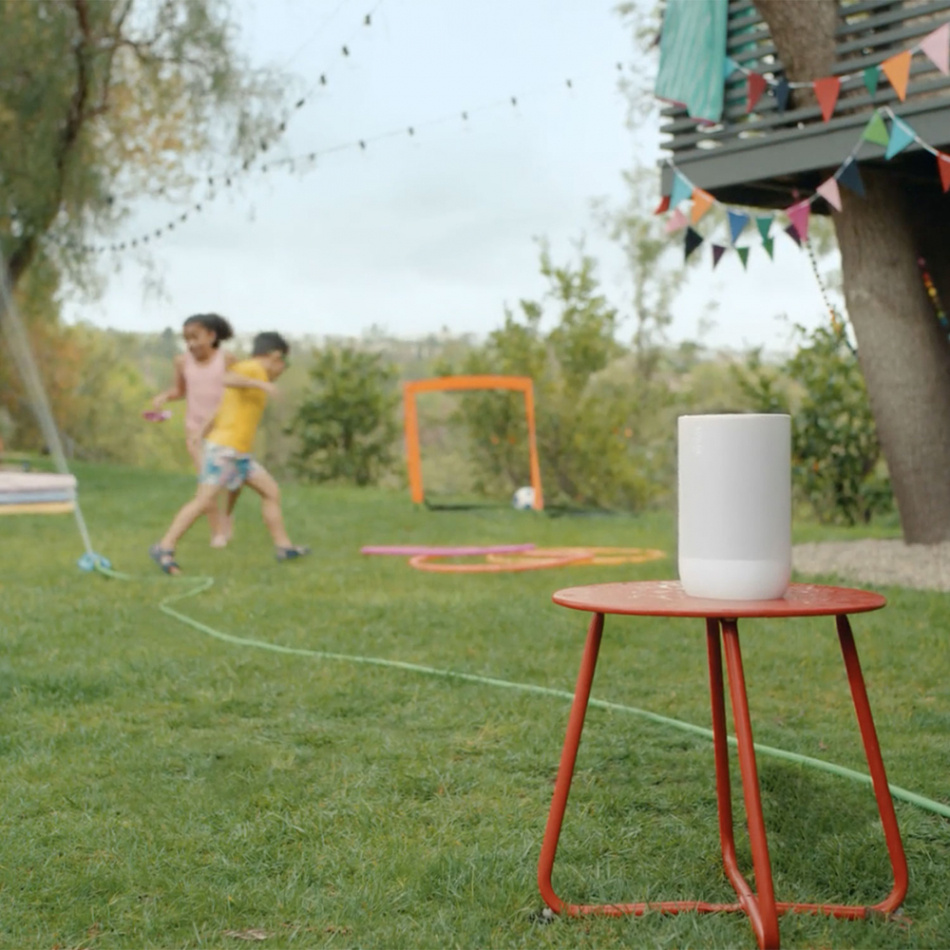 Sonos Move 2 bärbar Wifi-högtalare med AirPlay 2 & Bluetooth, vit