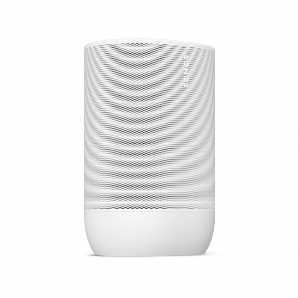 Sonos Move 2 bärbar Wifi-högtalare med AirPlay 2 & Bluetooth, vit