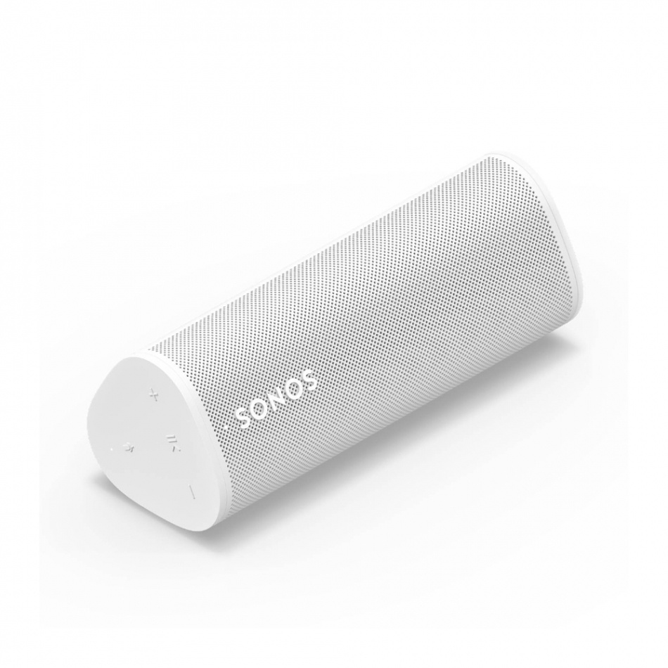 Sonos Roam 2 bärbar IP67-högtalare med Wifi & Bluetooth, vit