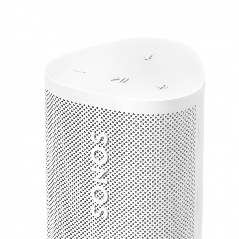 Sonos Roam 2 bärbar IP67-högtalare med Wifi & Bluetooth, vit