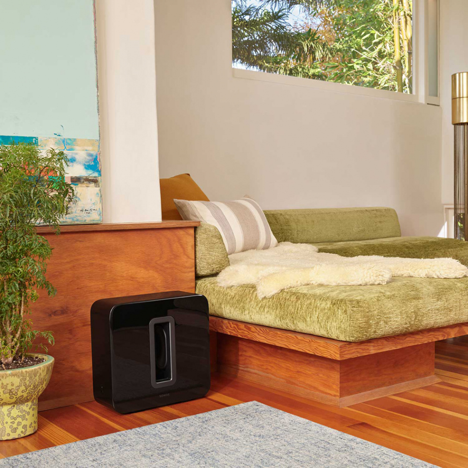 Sonos Sub (gen.3) trådlös subwoofer med Trueplay, svart