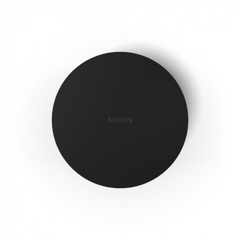 Sonos Sub Mini kompakt trådlös subwoofer med Trueplay, svart