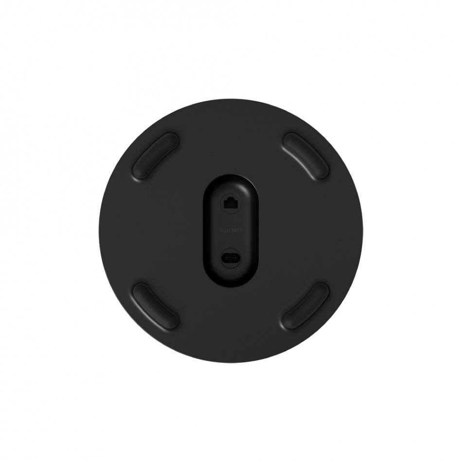 Sonos Sub Mini kompakt trådlös subwoofer med Trueplay, svart