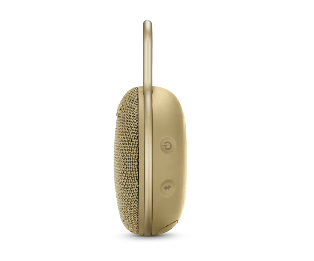 JBL Clip 3, portabel Bluetooth-högtalare, Desert Sand