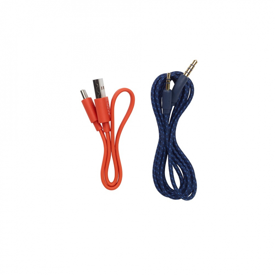 JBL Live 460NC on-ear hörlurar med Bluetooth & brusreducering, blå