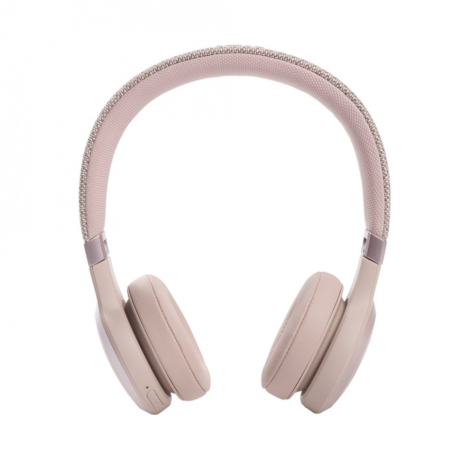 JBL Live 460NC on-ear hörlurar med Bluetooth & brusreducering, rosa
