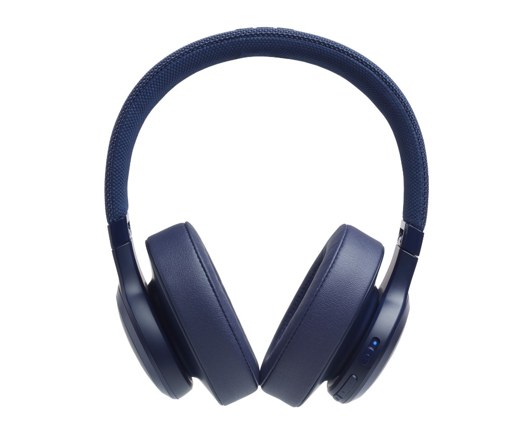 JBL LIVE 500BT Over-Ear hörlurar med röststyrning, blå