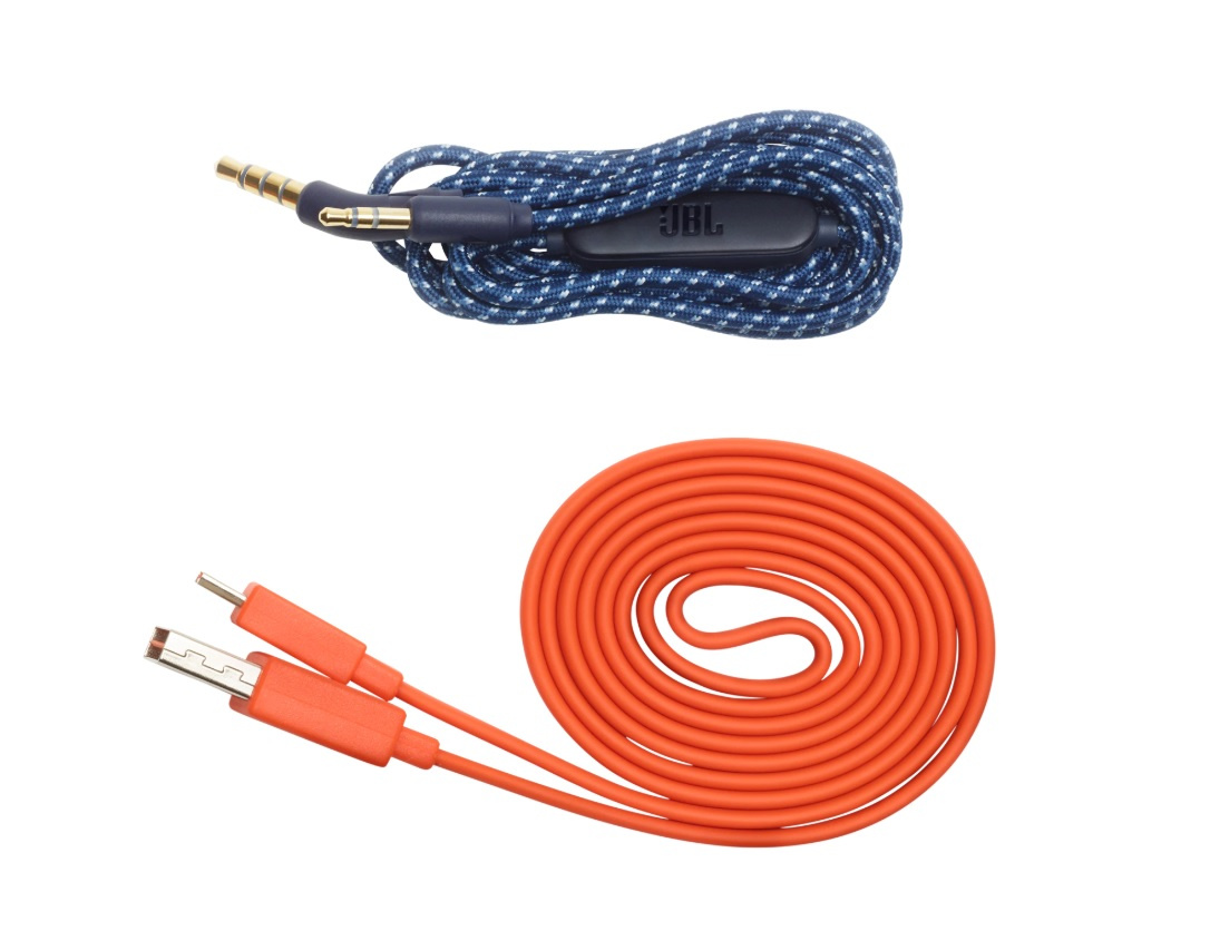 JBL LIVE 500BT Over-Ear hörlurar med röststyrning, blå