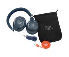 JBL LIVE 650BTNC Over-Ear hörlurar med röststyrning & brusreducering, blå JBL LIVE 650BTNC Over-Ear hörlurar med röststyrning & brusreducering, blå