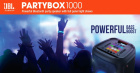 JBL Partybox 1000 festhögtalare med DJ-pad & ljuseffekter JBL Partybox 1000 festhögtalare med DJ-pad & ljuseffekter