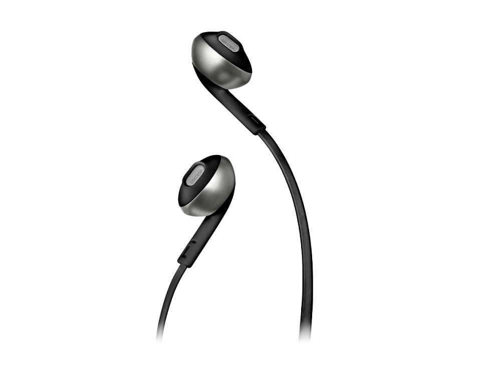 JBL Tune 205BT, in-ear hörlurar med Bluetooth, svart