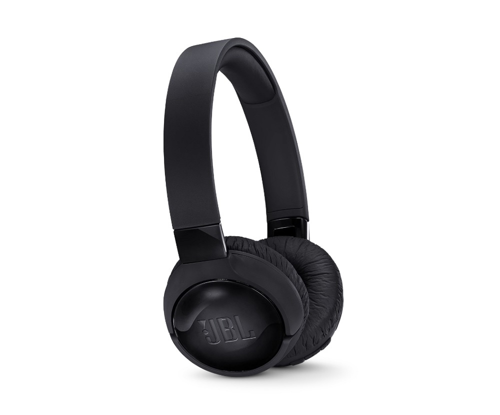 JBL Tune 600BTNC, on-ear hörlur med brusreducering, svart