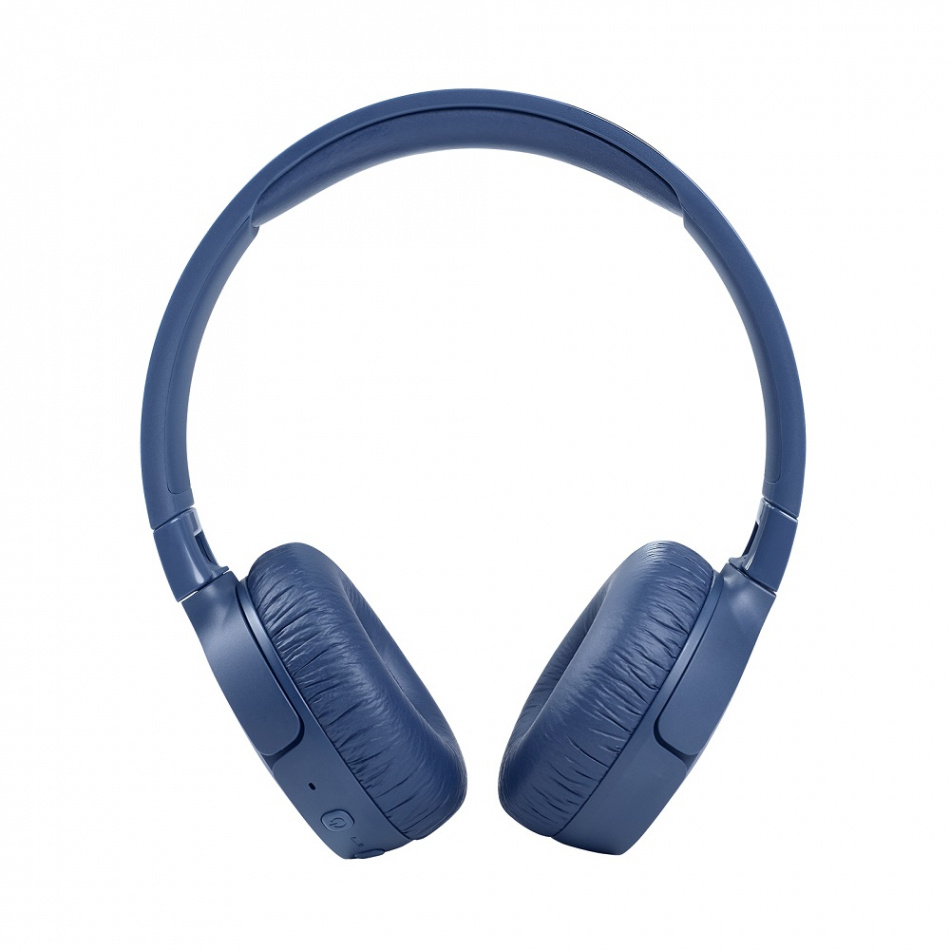 JBL Tune 660NC on-ear hörlurar med Bluetooth, brusreducering & Pure Bass, blå