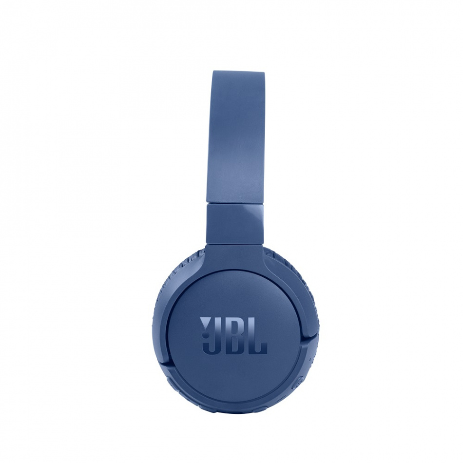 JBL Tune 660NC on-ear hörlurar med Bluetooth, brusreducering & Pure Bass, blå