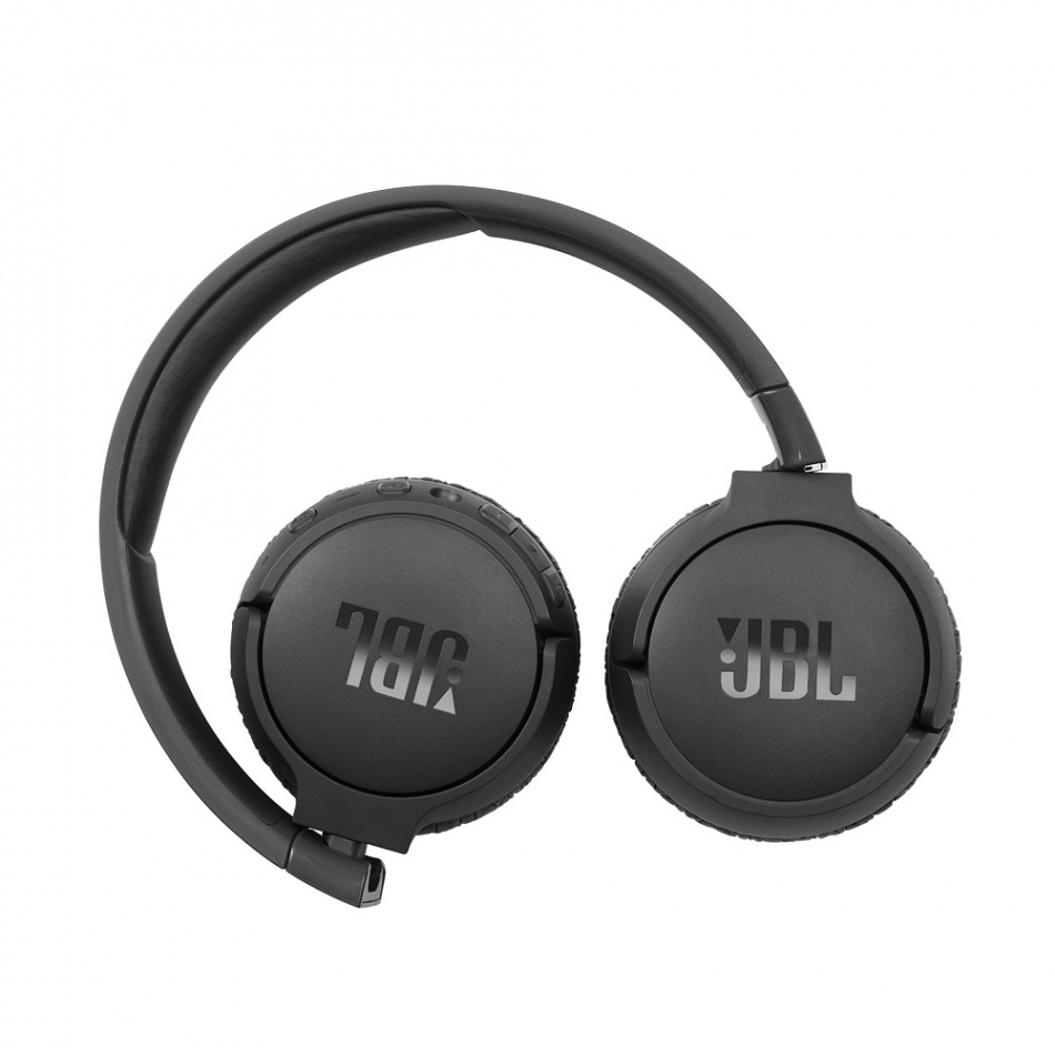 JBL Tune 660NC on-ear hörlurar med Bluetooth, brusreducering & Pure Bass, svart