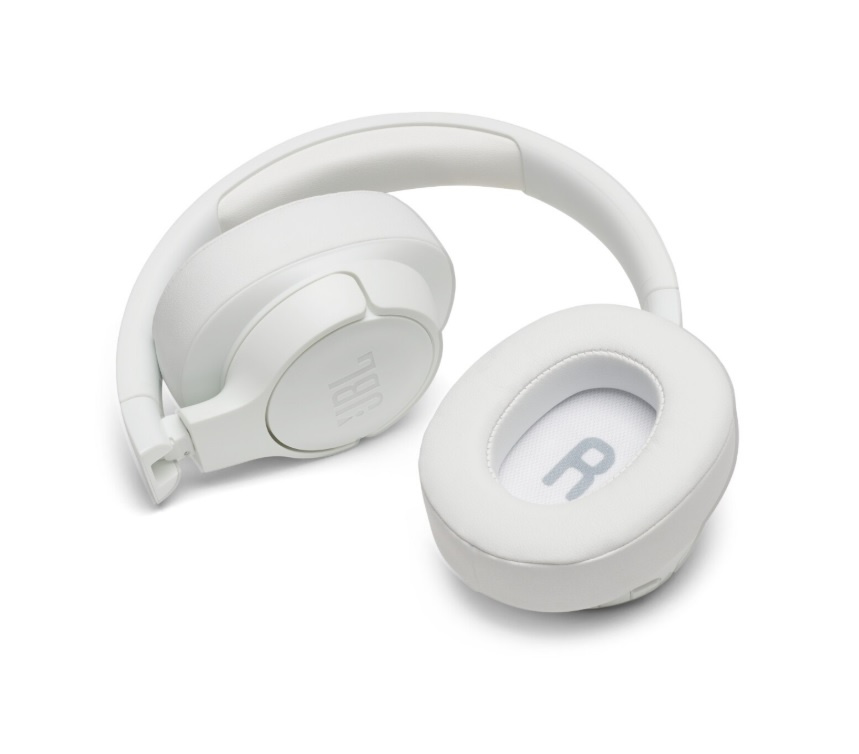 JBL Tune 750BTNC, over-ear hörlur med brusreducering, vit