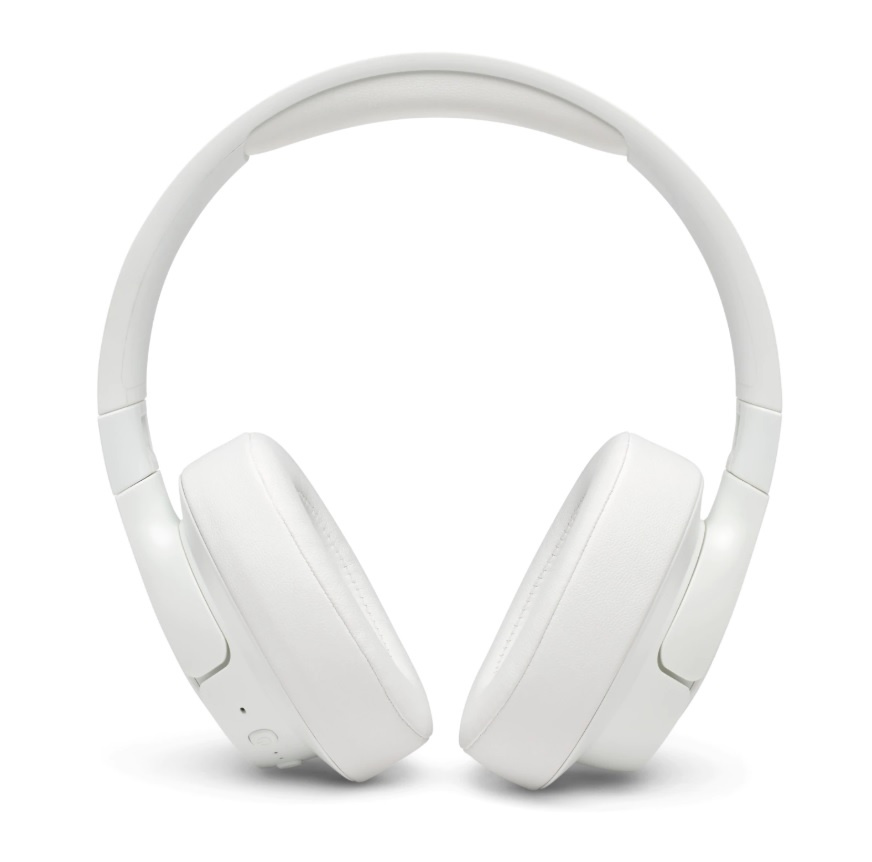 JBL Tune 750BTNC, over-ear hörlur med brusreducering, vit