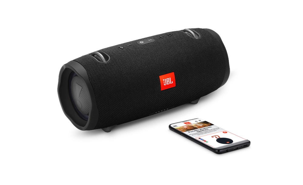JBL Xtreme 2 portabel Bluetooth-högtalare, Midnight Black